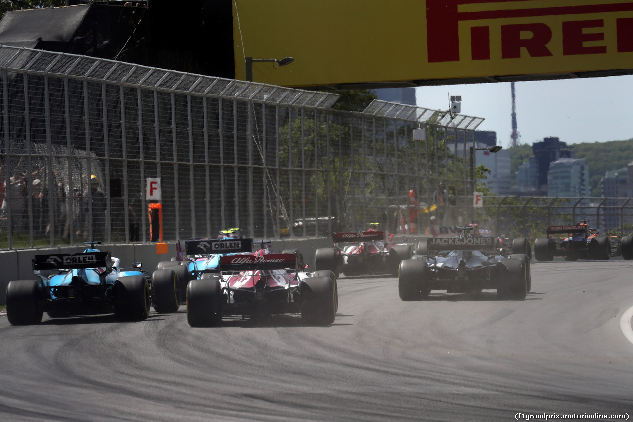 GP CANADA, 09.06.2019 - Gara, Start of the race