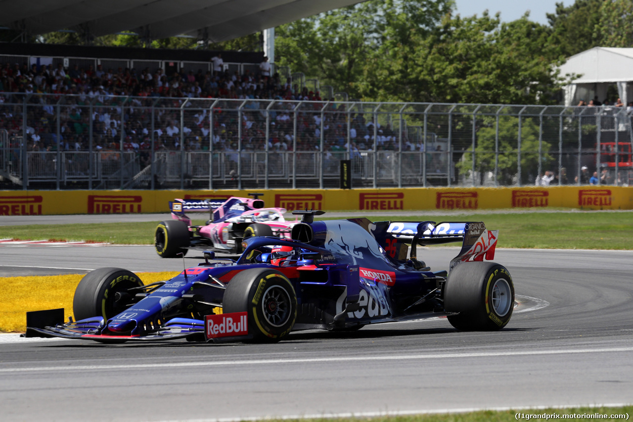 GP CANADA, 09.06.2019 - Gara, Daniil Kvyat (RUS) Scuderia Toro Rosso STR14