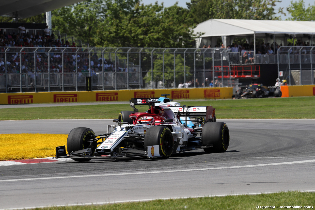 GP CANADA, 09.06.2019 - Gara, Kimi Raikkonen (FIN) Alfa Romeo Racing C38
