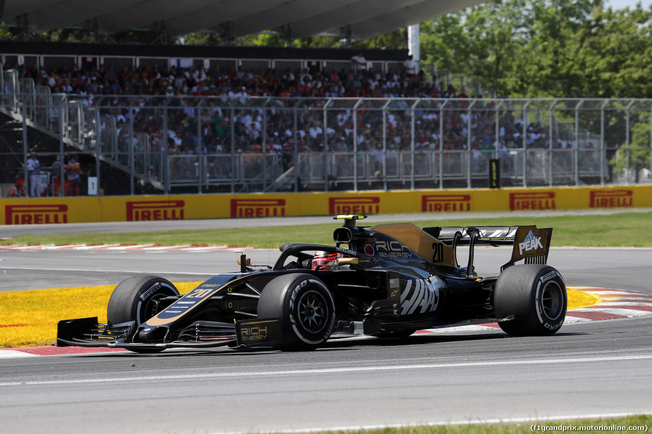 GP CANADA, 09.06.2019 - Gara, Kevin Magnussen (DEN) Haas F1 Team VF-19