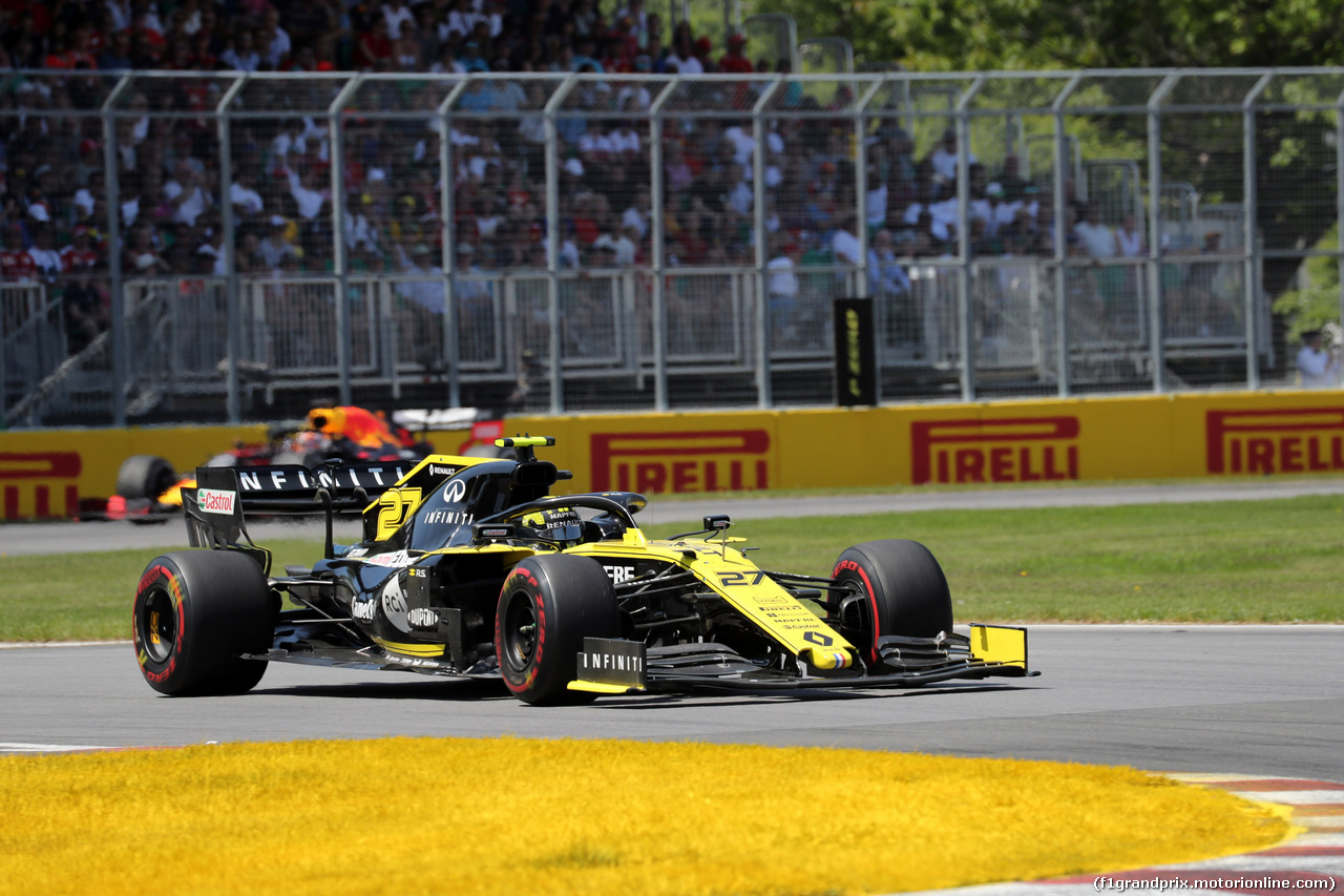 GP CANADA, 09.06.2019 - Gara, Nico Hulkenberg (GER) Renault Sport F1 Team RS19