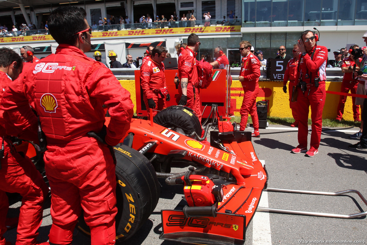 GP CANADA, 09.06.2019 - Gara, Riccardo Adami (ITA) Ferrari Gara Engineer