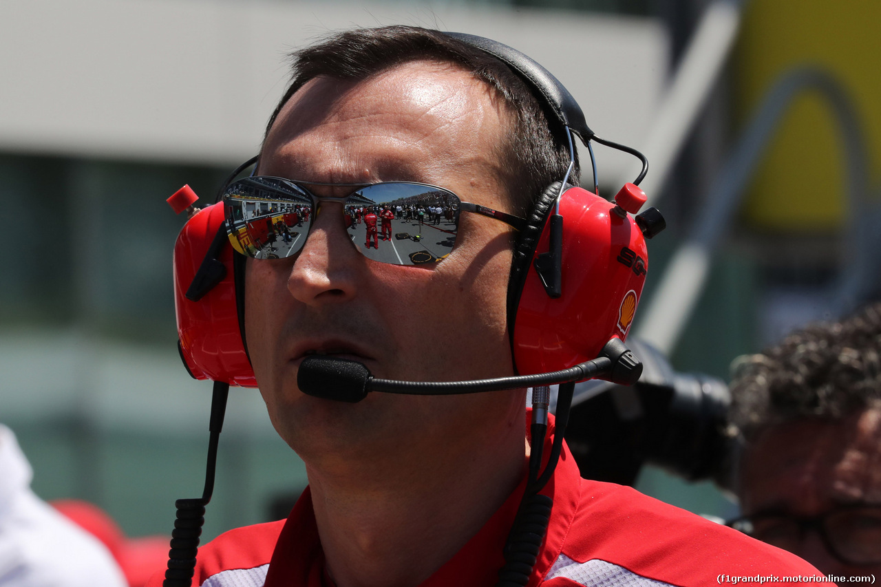 GP CANADA, 09.06.2019 - Gara, Riccardo Adami (ITA) Ferrari Gara Engineer