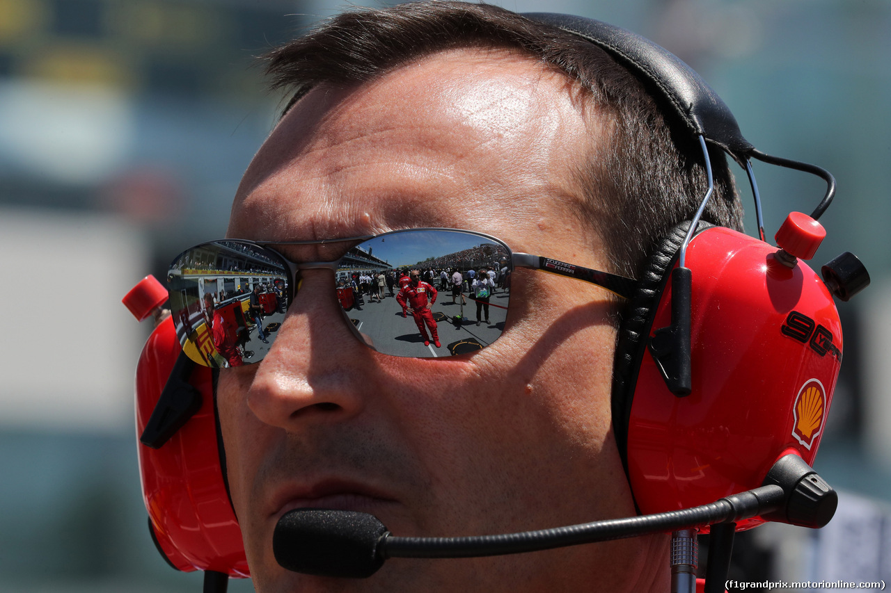 GP CANADA, 09.06.2019 - Gara, Riccardo Adami (ITA) Ferrari Gara Engineer