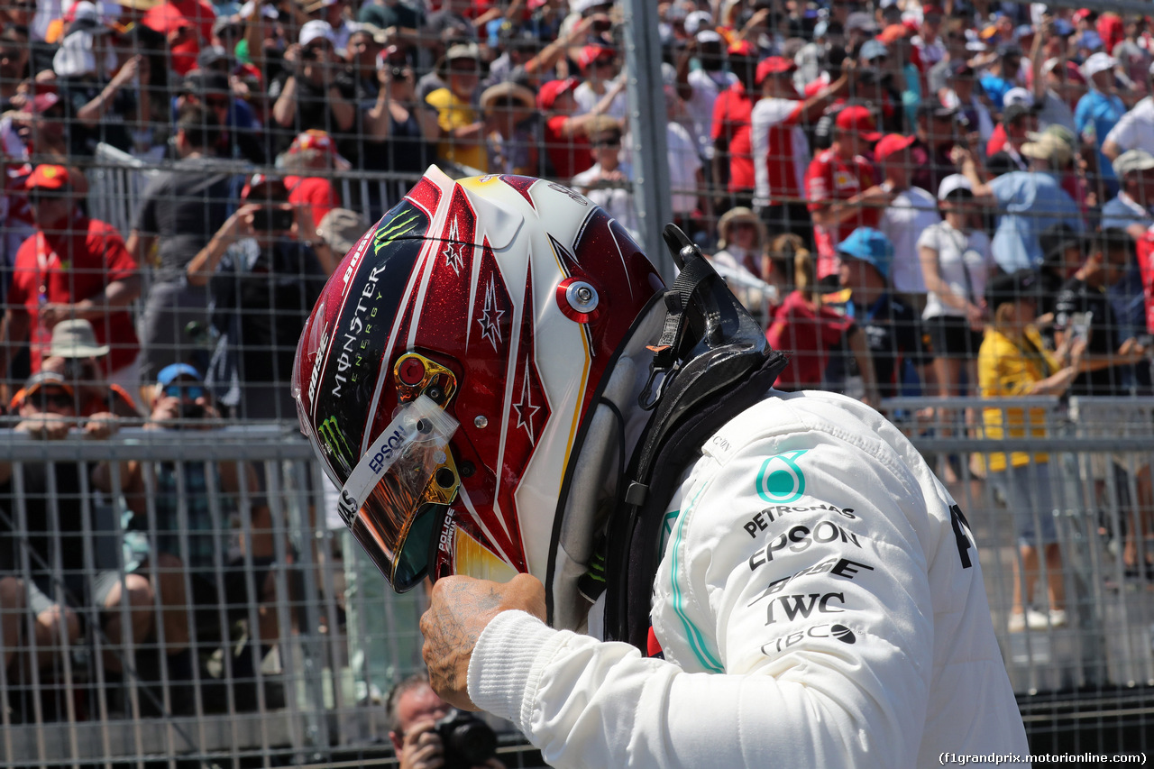 GP CANADA, 09.06.2019 - Gara, Lewis Hamilton (GBR) Mercedes AMG F1 W10