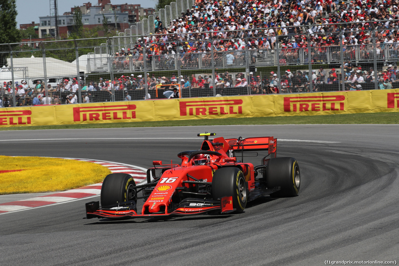 GP CANADA, 09.06.2019 - Gara, Charles Leclerc (MON) Ferrari SF90