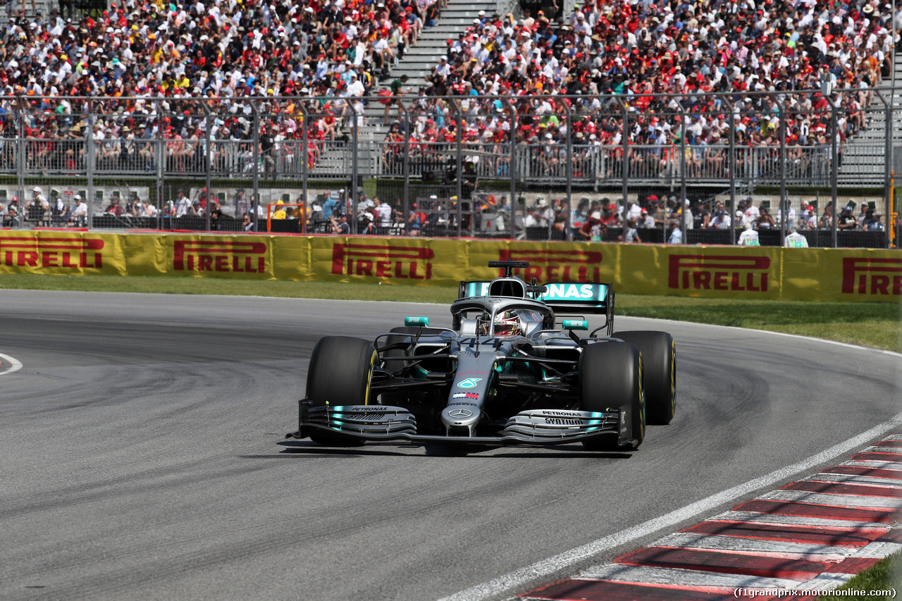 GP CANADA, 09.06.2019 - Gara, Lewis Hamilton (GBR) Mercedes AMG F1 W10