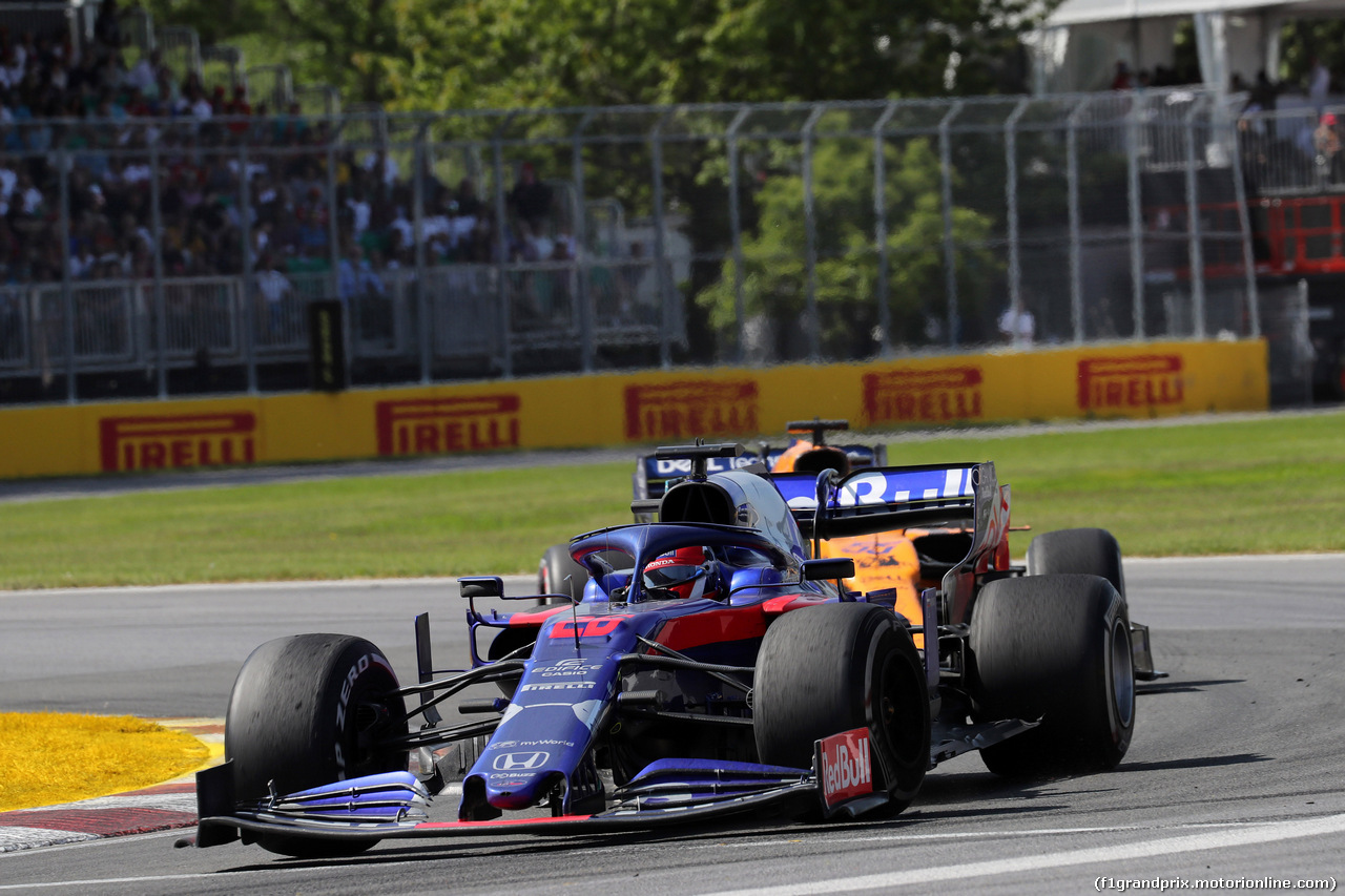GP CANADA, 09.06.2019 - Gara, Daniil Kvyat (RUS) Scuderia Toro Rosso STR14