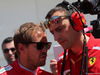 GP CANADA, 09.06.2019 - Gara, Sebastian Vettel (GER) Ferrari SF90 e Riccardo Adami (ITA) Ferrari Gara Engineer