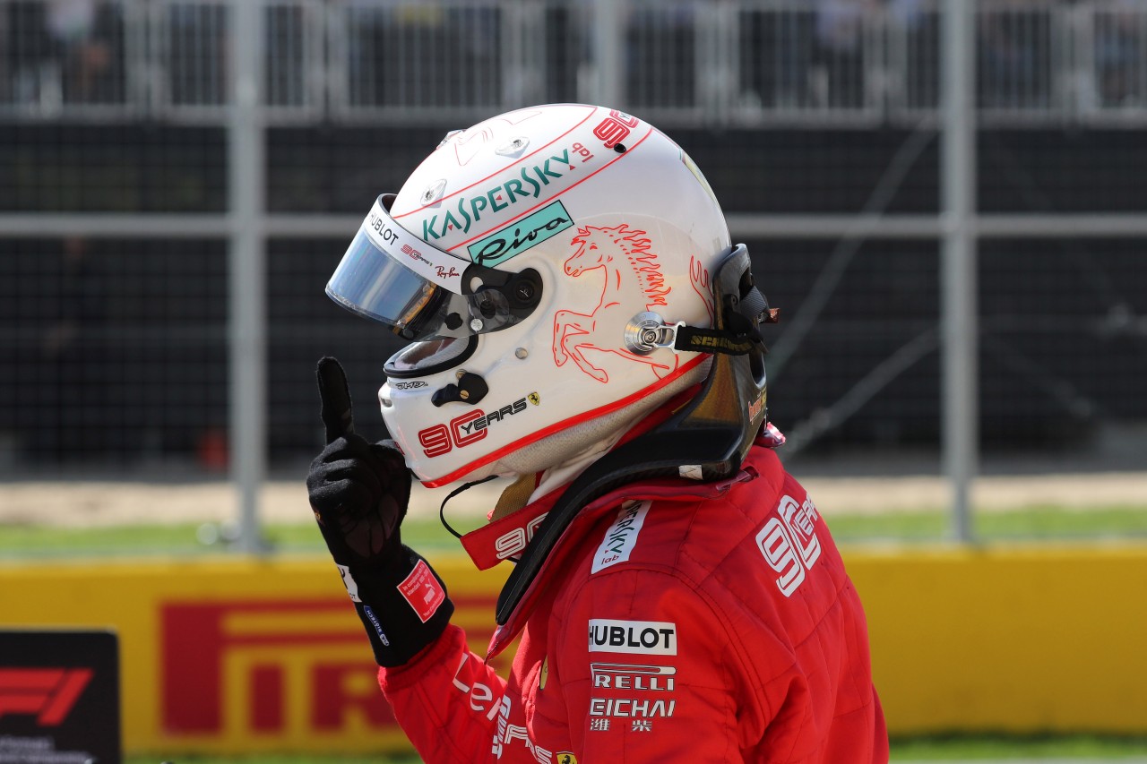 GP CANADA, 08.06.2019 - Qualifiche, Sebastian Vettel (GER) Ferrari SF90 pole position