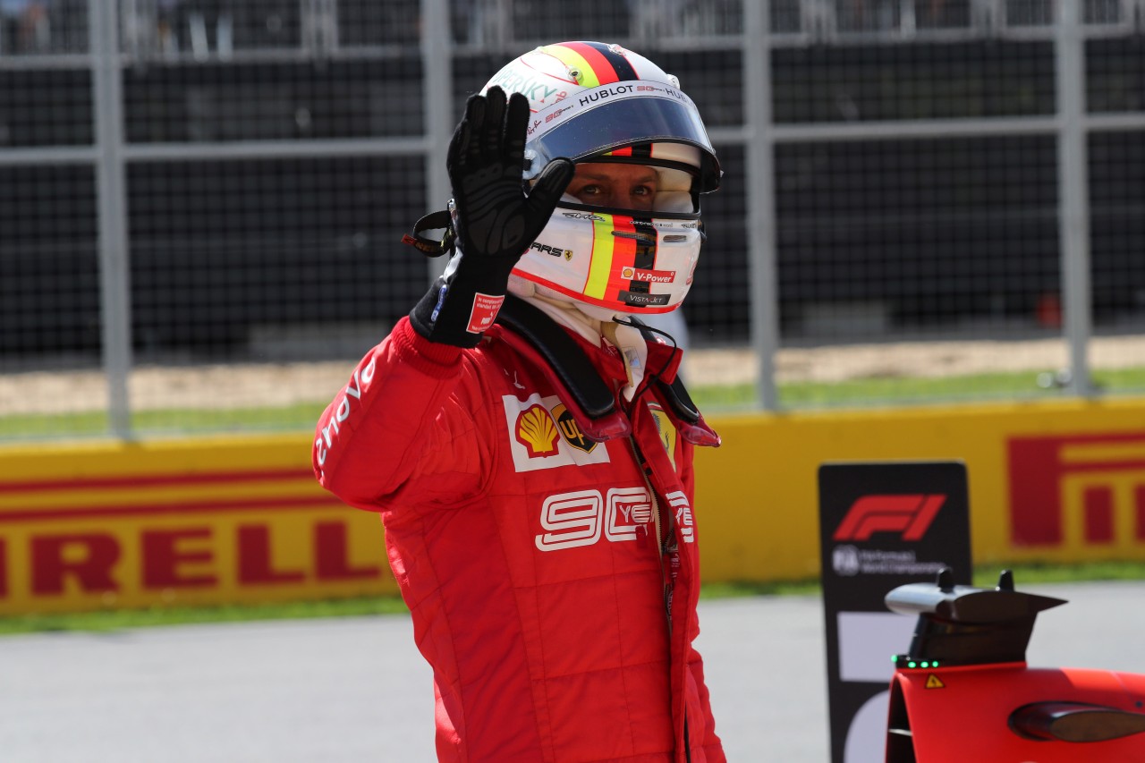 GP CANADA, 08.06.2019 - Qualifiche, Sebastian Vettel (GER) Ferrari SF90 pole position