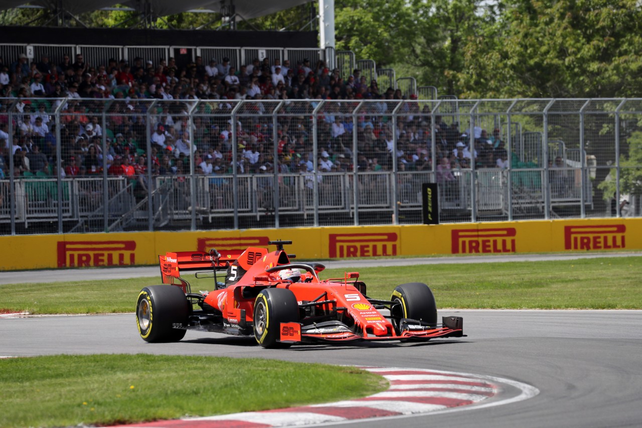 GP CANADA, 08.06.2019 - Qualifiche, Sebastian Vettel (GER) Ferrari SF90