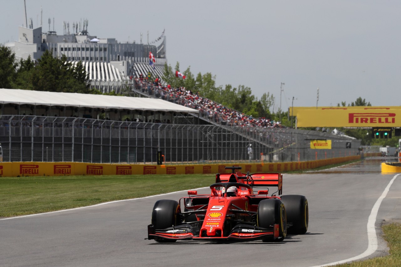 GP CANADA, 08.06.2019 - Qualifiche, Sebastian Vettel (GER) Ferrari SF90