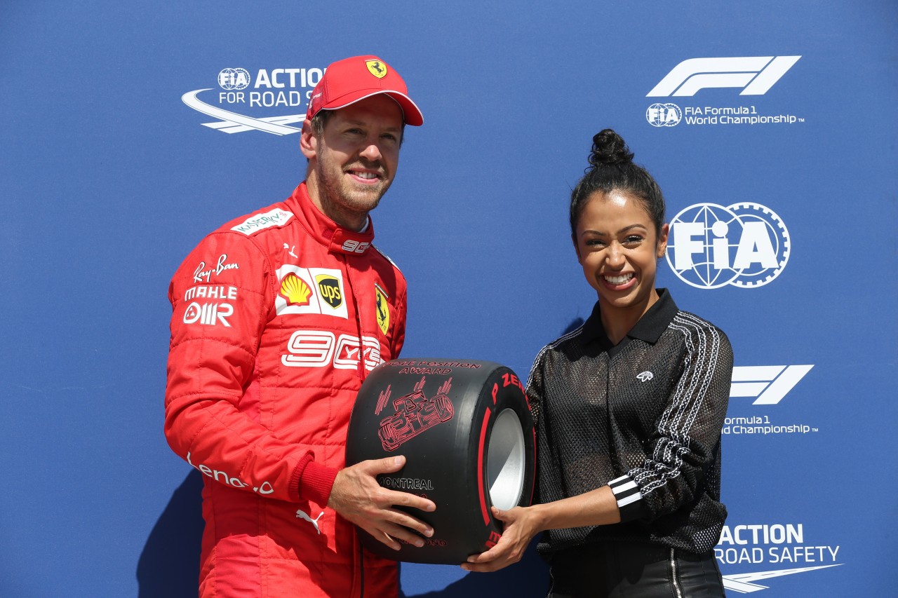 GP CANADA, 08.06.2019 - Qualifiche, Sebastian Vettel (GER) Ferrari SF90 pole position