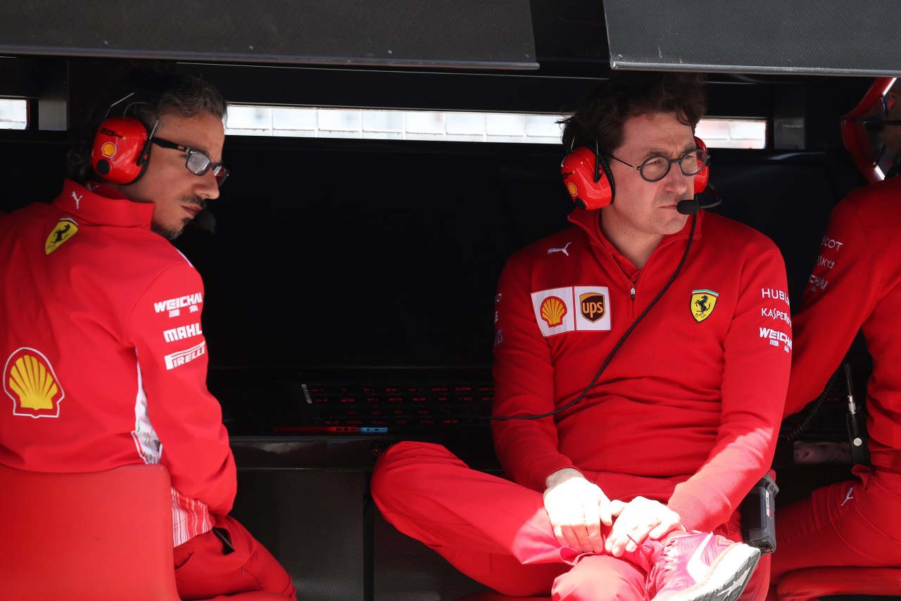 GP CANADA, 08.06.2019 - Prove Libere 3, Laurent Mekies (FRA) Ferrari Sporting Director e Mattia Binotto (ITA) Ferrari Team Principal