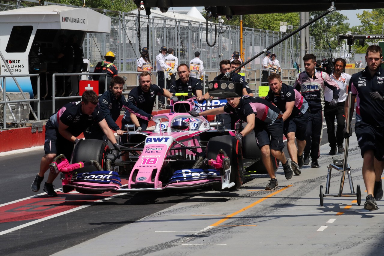 GP CANADA, 08.06.2019 - Prove Libere 3, Lance Stroll (CDN) Racing Point F1 Team RP19