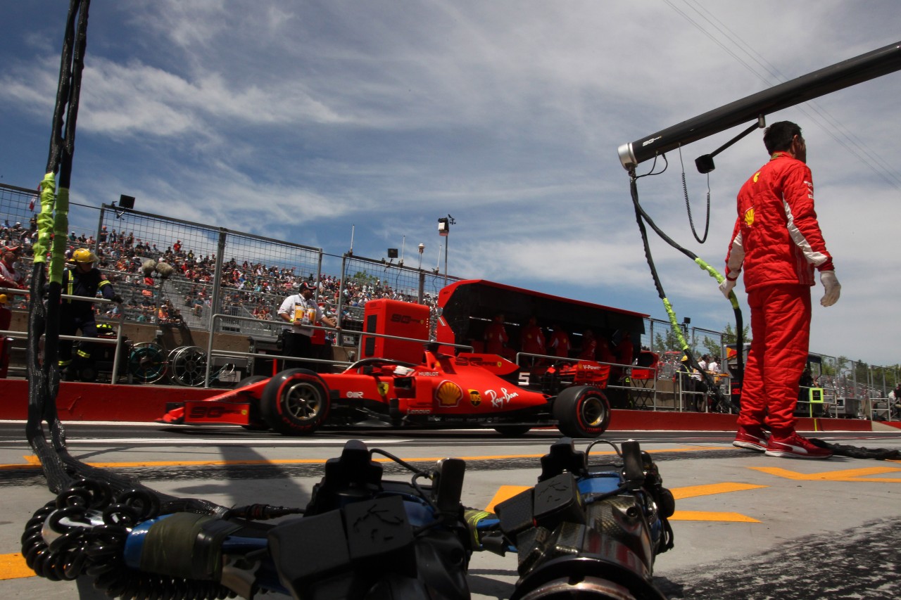 GP CANADA, 08.06.2019 - Prove Libere 3, Sebastian Vettel (GER) Ferrari SF90