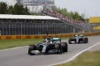 GP CANADA, 08.06.2019 - Qualifiche, Lewis Hamilton (GBR) Mercedes AMG F1 W10 davanti a Valtteri Bottas (FIN) Mercedes AMG F1 W010
