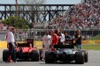 GP CANADA, 08.06.2019 - Qualifiche, 2nd place Lewis Hamilton (GBR) Mercedes AMG F1 W10 e Sebastian Vettel (GER) Ferrari SF90 pole position