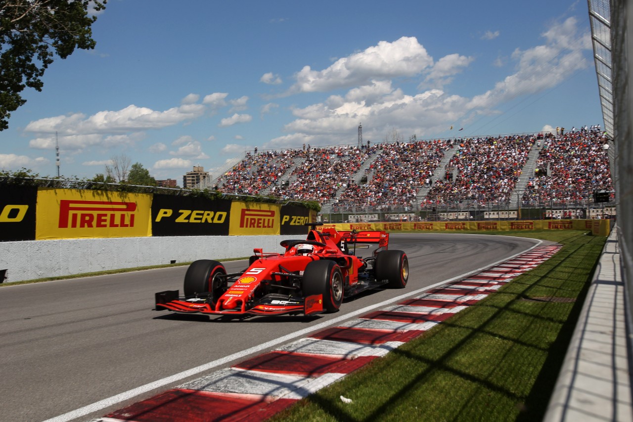 GP CANADA, 07.06.2019 - Prove Libere 2, Sebastian Vettel (GER) Ferrari SF90