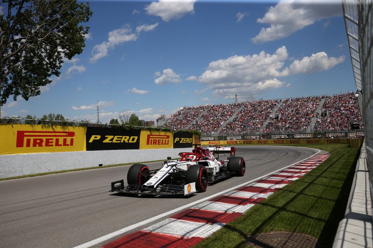 GP CANADA, 07.06.2019 - Prove Libere 2, Kimi Raikkonen (FIN) Alfa Romeo Racing C38