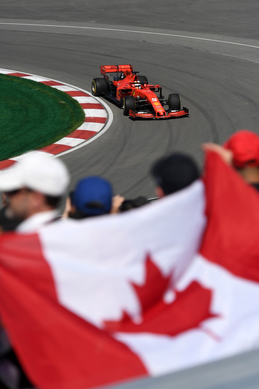 GP CANADA, 07.06.2019 - Prove Libere 1, Sebastian Vettel (GER) Ferrari SF90