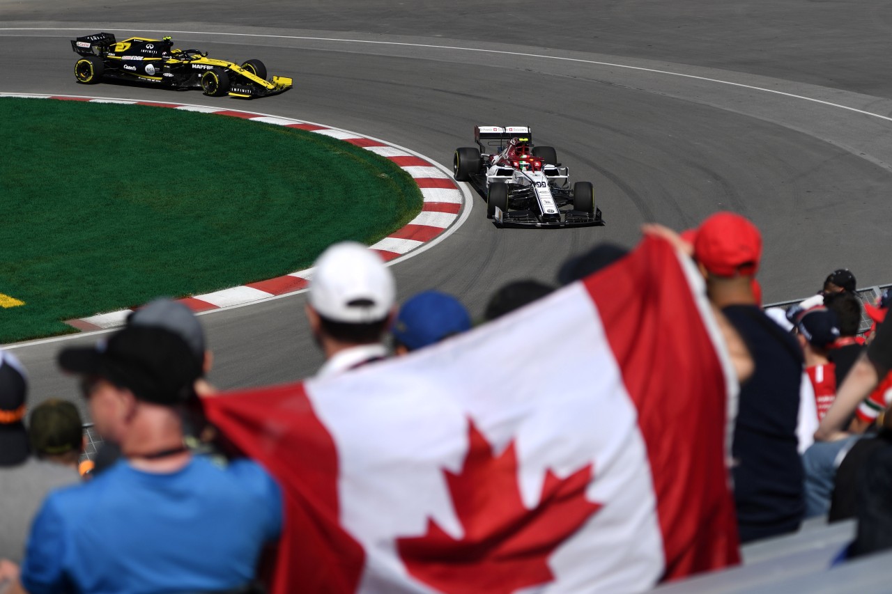 GP CANADA, 07.06.2019 - Prove Libere 1, Nico Hulkenberg (GER) Renault Sport F1 Team RS19 e Antonio Giovinazzi (ITA) Alfa Romeo Racing C38