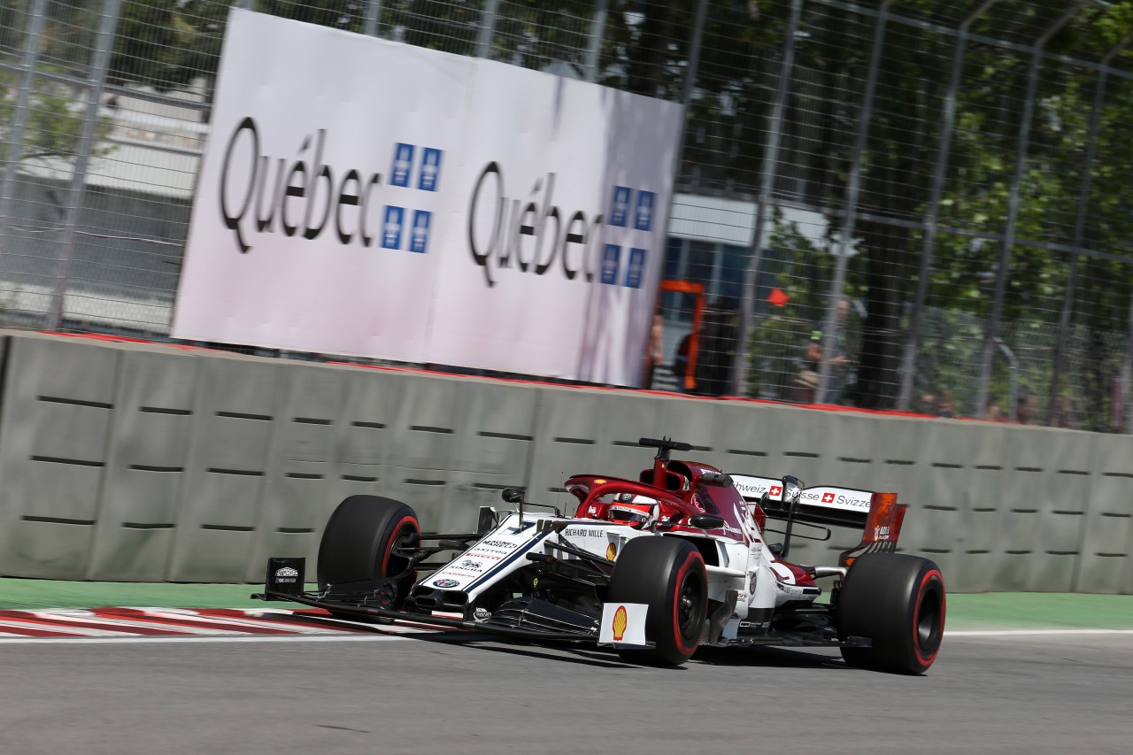 GP CANADA, 07.06.2019 - Prove Libere 1, Kimi Raikkonen (FIN) Alfa Romeo Racing C38