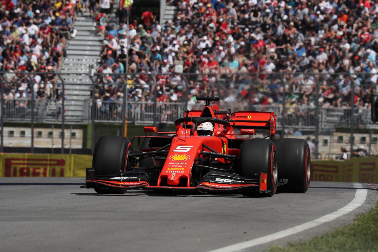 GP CANADA, 07.06.2019 - Prove Libere 2, Sebastian Vettel (GER) Ferrari SF90