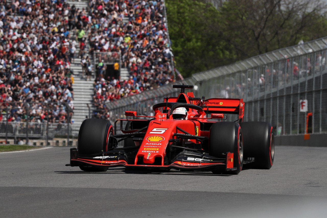 GP CANADA, 07.06.2019 - Prove Libere 2, Sebastian Vettel (GER) Ferrari SF90