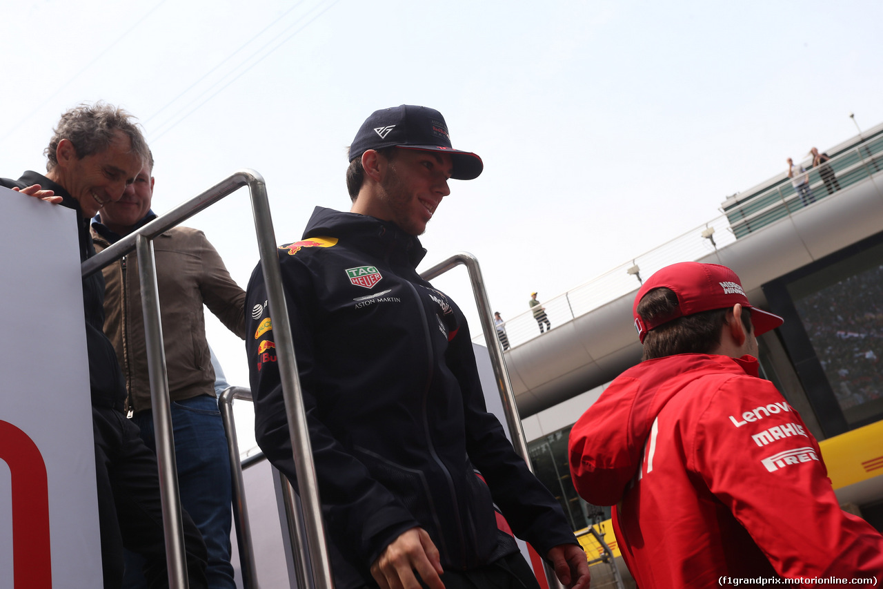 GP CINA, 14.04.2019- driver parade, Pierre Gasly (FRA) Redbull Racing RB15