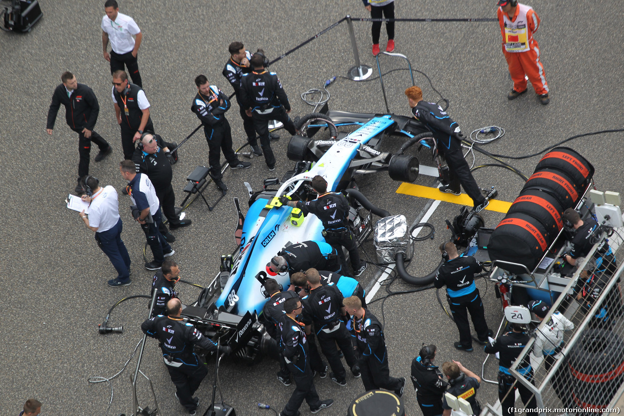 GP CINA, 14.04.2019- partenzaing grid, Robert Kubica (POL) Williams F1 FW42