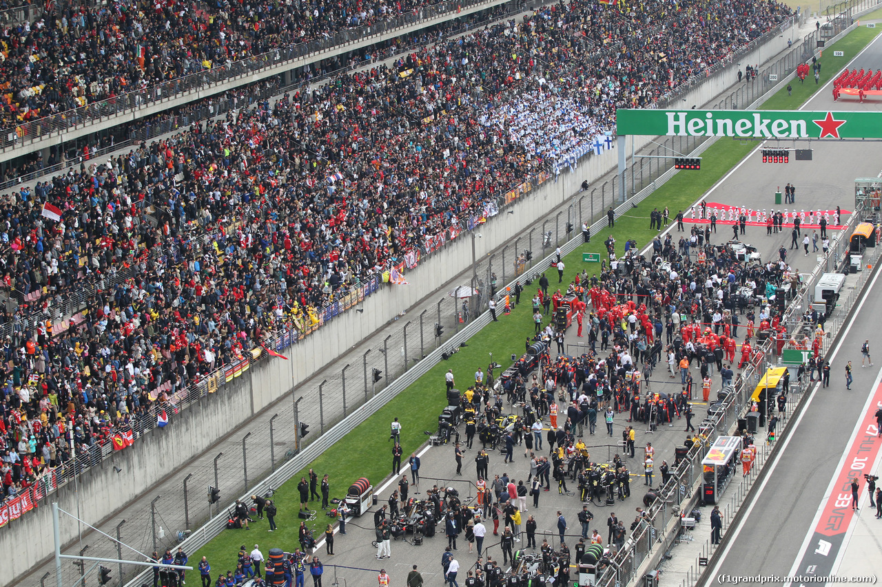 GP CINA, 14.04.2019- partenzaing grid