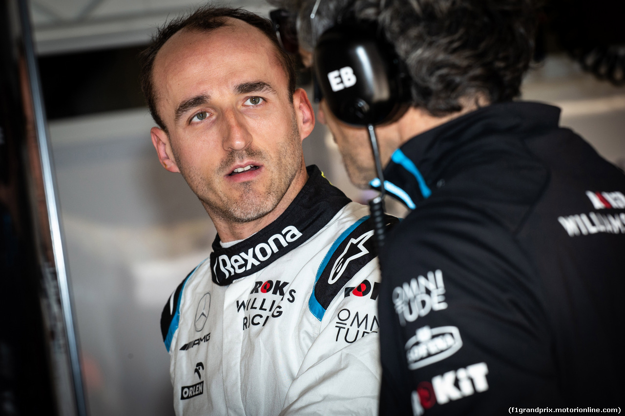 GP CINA, 12.04.2019- Robert Kubica (POL) Williams F1 FW42