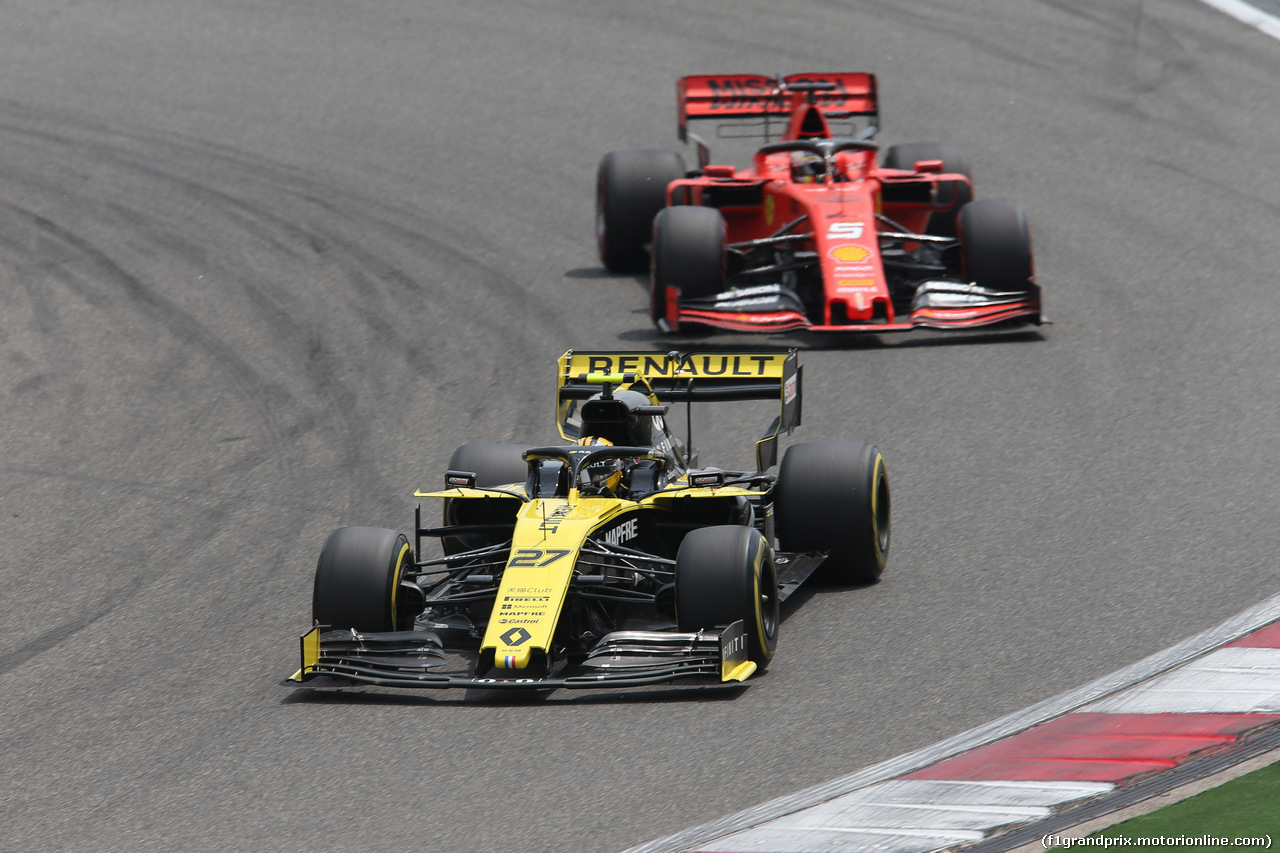 GP CINA, 13.04.2019- Free practice 3, Nico Hulkenberg (GER) Renault Sport F1 Team RS19