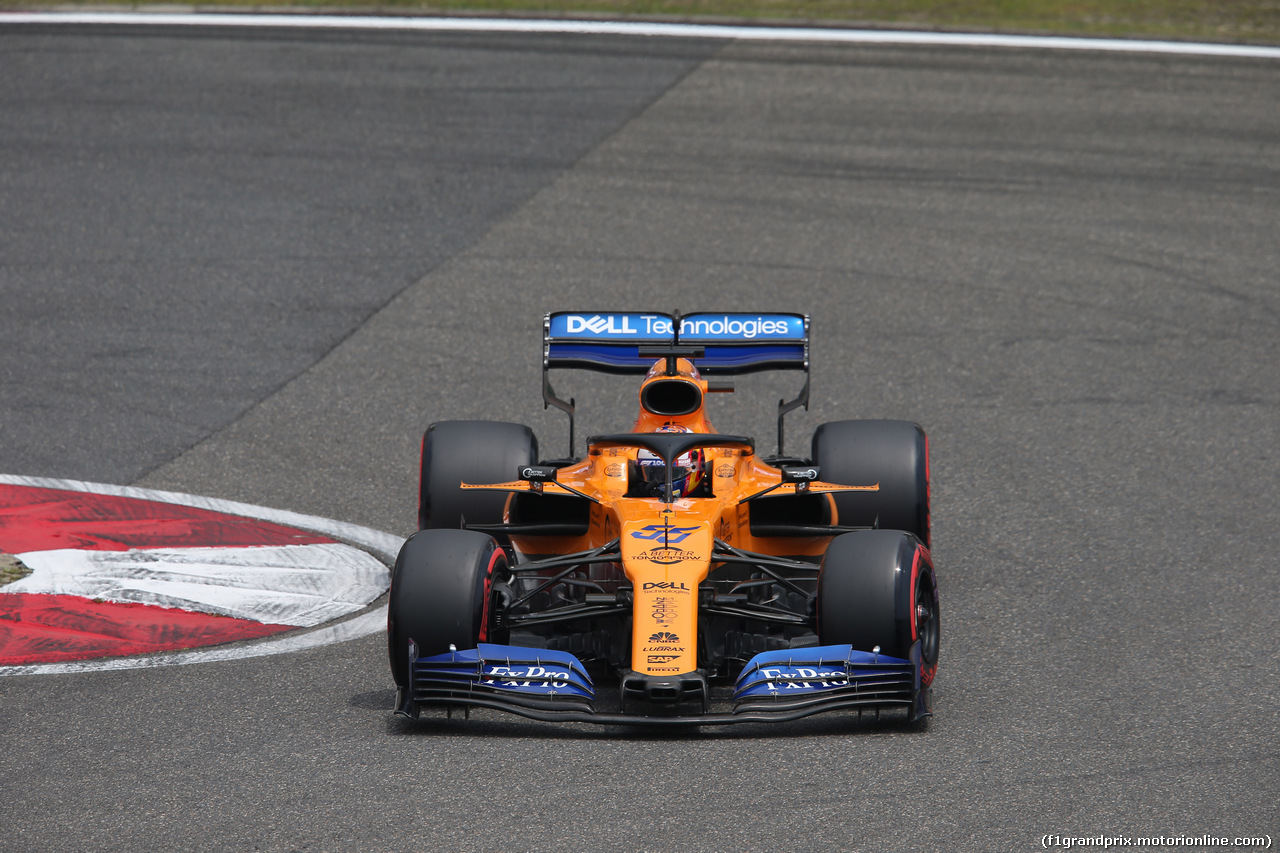 GP CINA, 13.04.2019- Free practice 3, Carlos Sainz Jr (ESP) Mclaren F1 Team MCL34