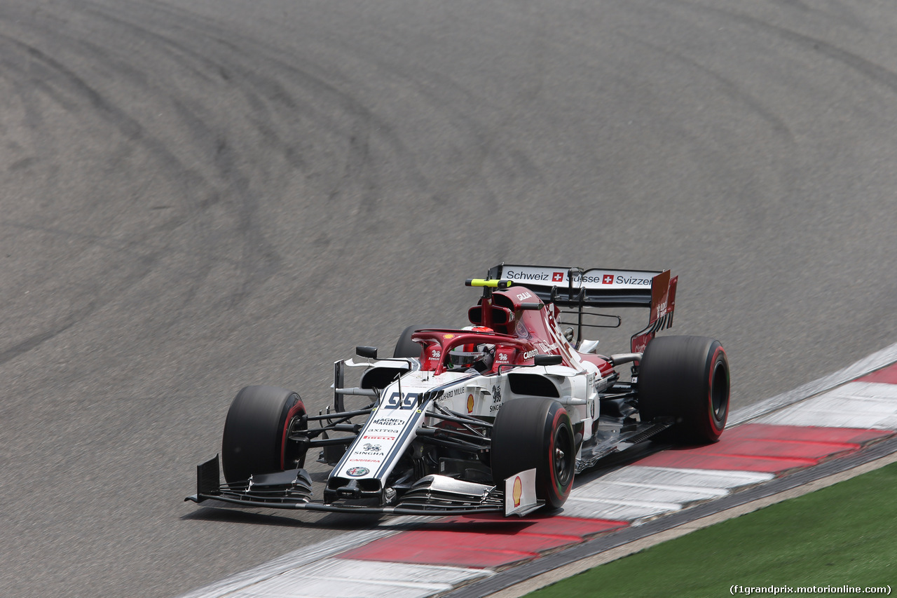 GP CINA, 13.04.2019- Free practice 3, Antonio Giovinazzi (ITA) Alfa Romeo Racing C38