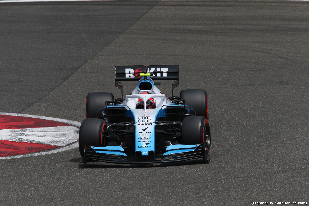 GP CINA, 13.04.2019- Free practice 3, Robert Kubica (POL) Williams F1 FW42