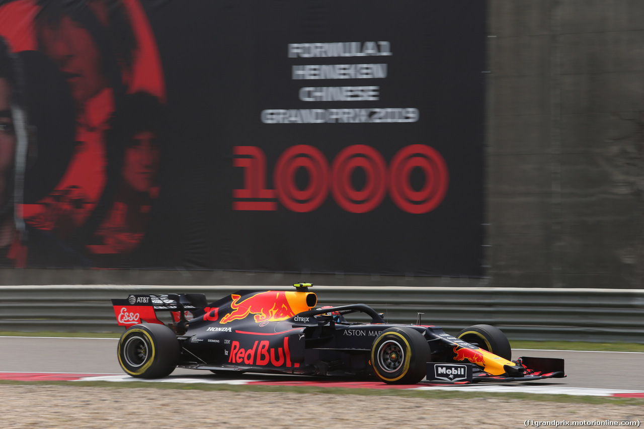 GP CINA, 13.04.2019- Free practice 3, Pierre Gasly (FRA) Redbull Racing RB15