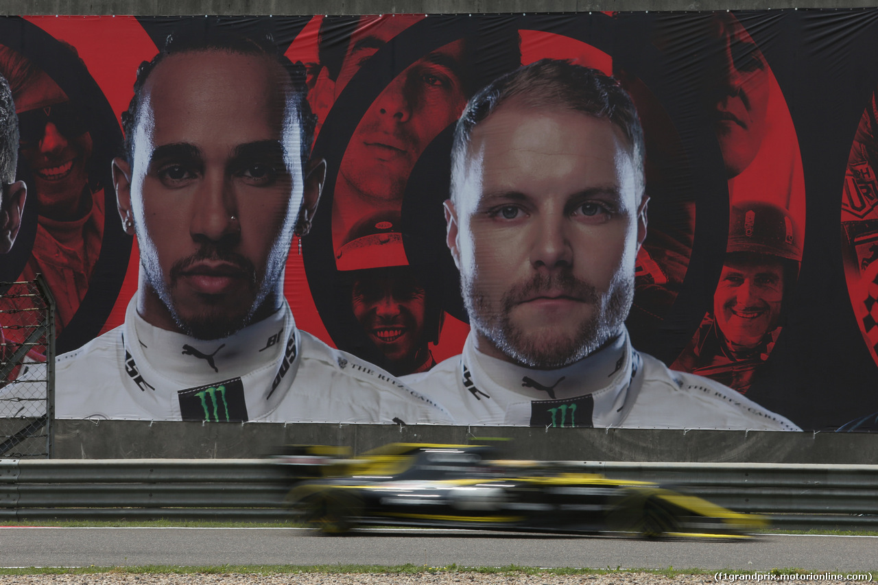 GP CINA, 13.04.2019- Free practice 3, Nico Hulkenberg (GER) Renault Sport F1 Team RS19