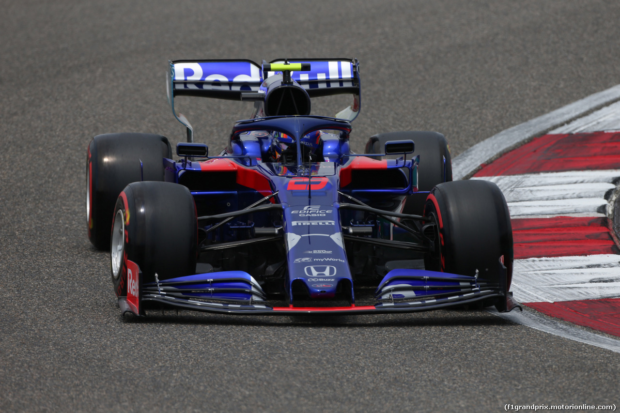 GP CINA, 13.04.2019- Free practice 3, Alexader Albon (THA) Scuderia Toro Rosso STR14