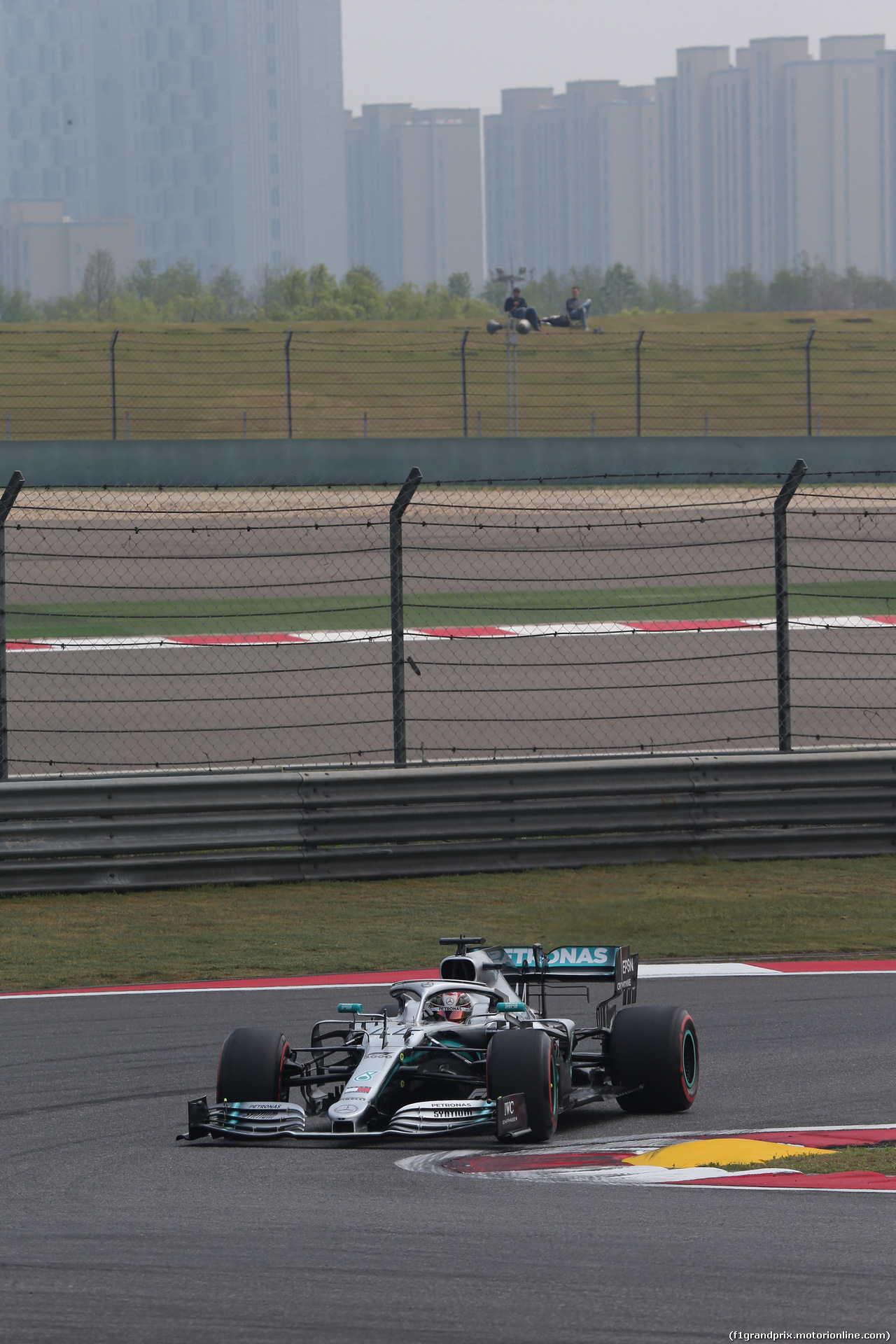 GP CINA, 12.04.2019- Prove Libere 1, Lewis Hamilton (GBR) Mercedes AMG F1 W10 EQ Power