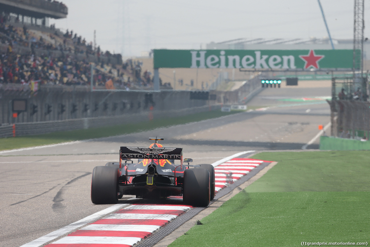 GP CINA, 12.04.2019- Prove Libere 1, Max Verstappen (NED) Red Bull Racing RB15