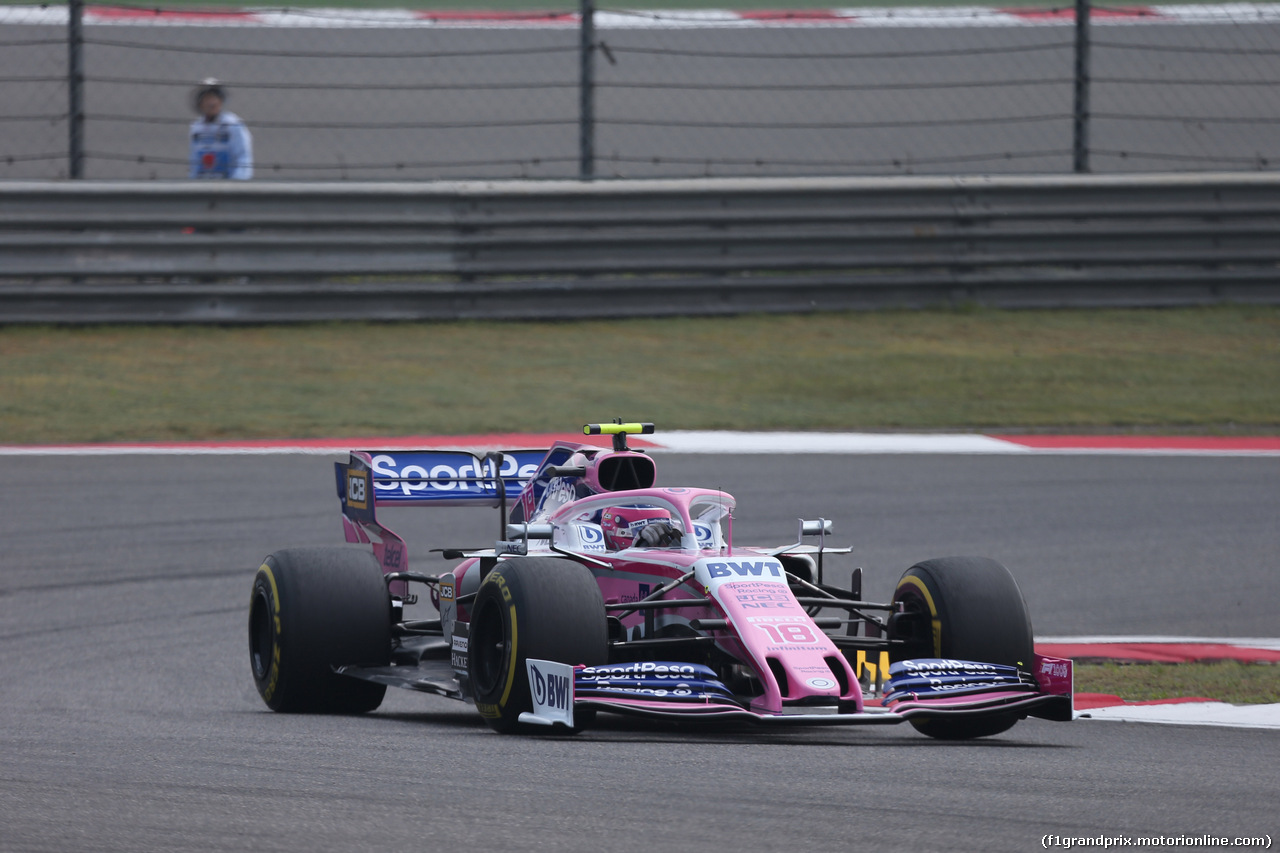 GP CINA, 12.04.2019- Prove Libere 1, Lance Stroll (CDN) Racing Point F1 RP19