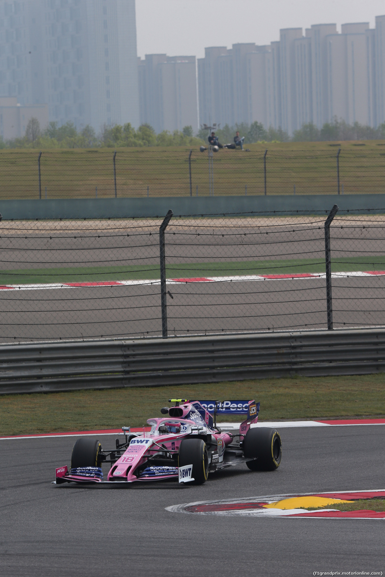 GP CINA, 12.04.2019- Prove Libere 1, Lance Stroll (CDN) Racing Point F1 RP19