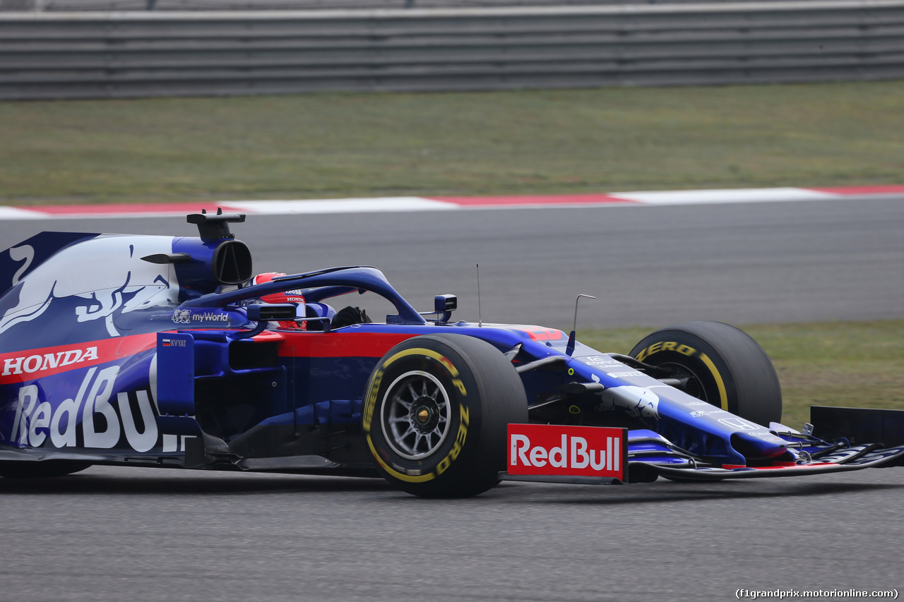 GP CINA, 12.04.2019- Prove Libere 1, Daniil Kvyat (RUS) Scuderia Toro Rosso STR14