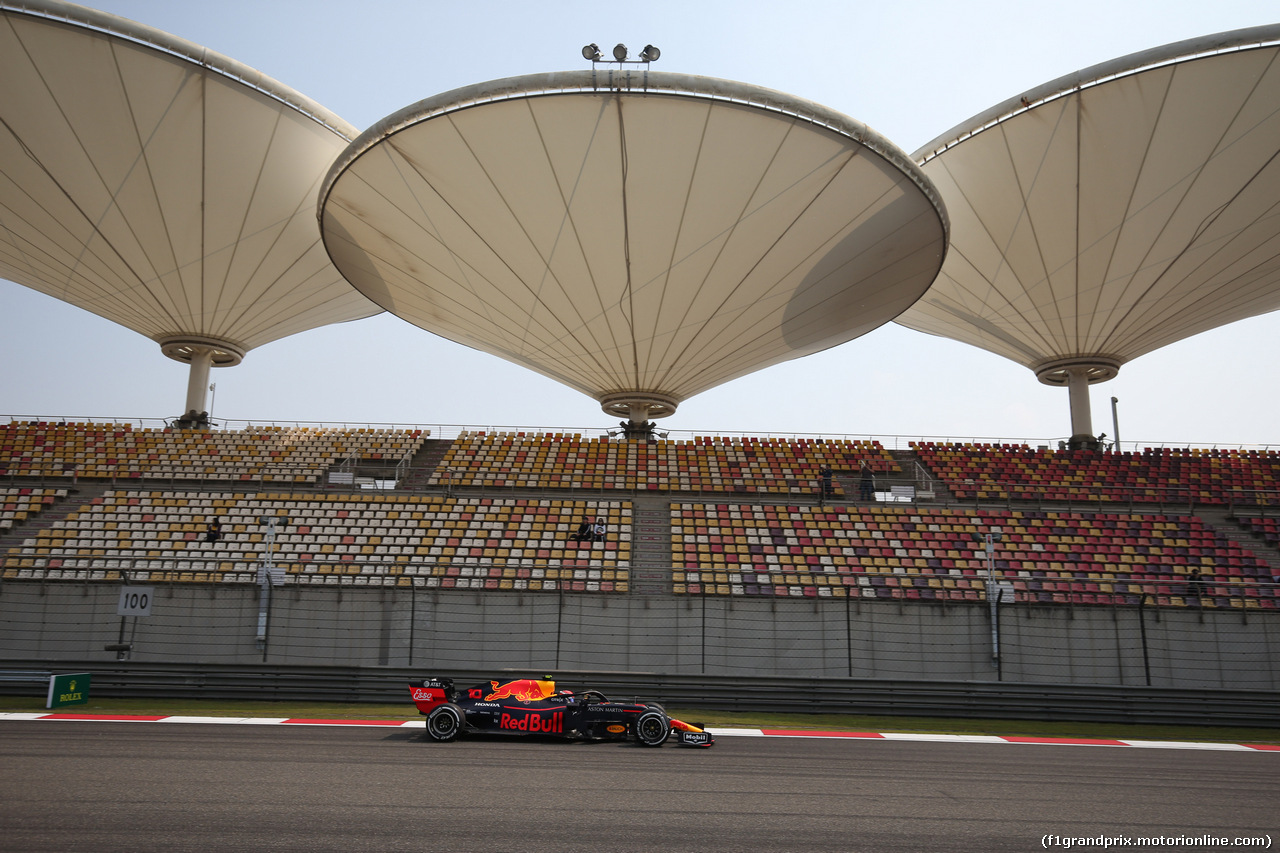 GP CINA, 12.04.2019- Prove Libere 1, Pierre Gasly (FRA) Redbull Racing RB15