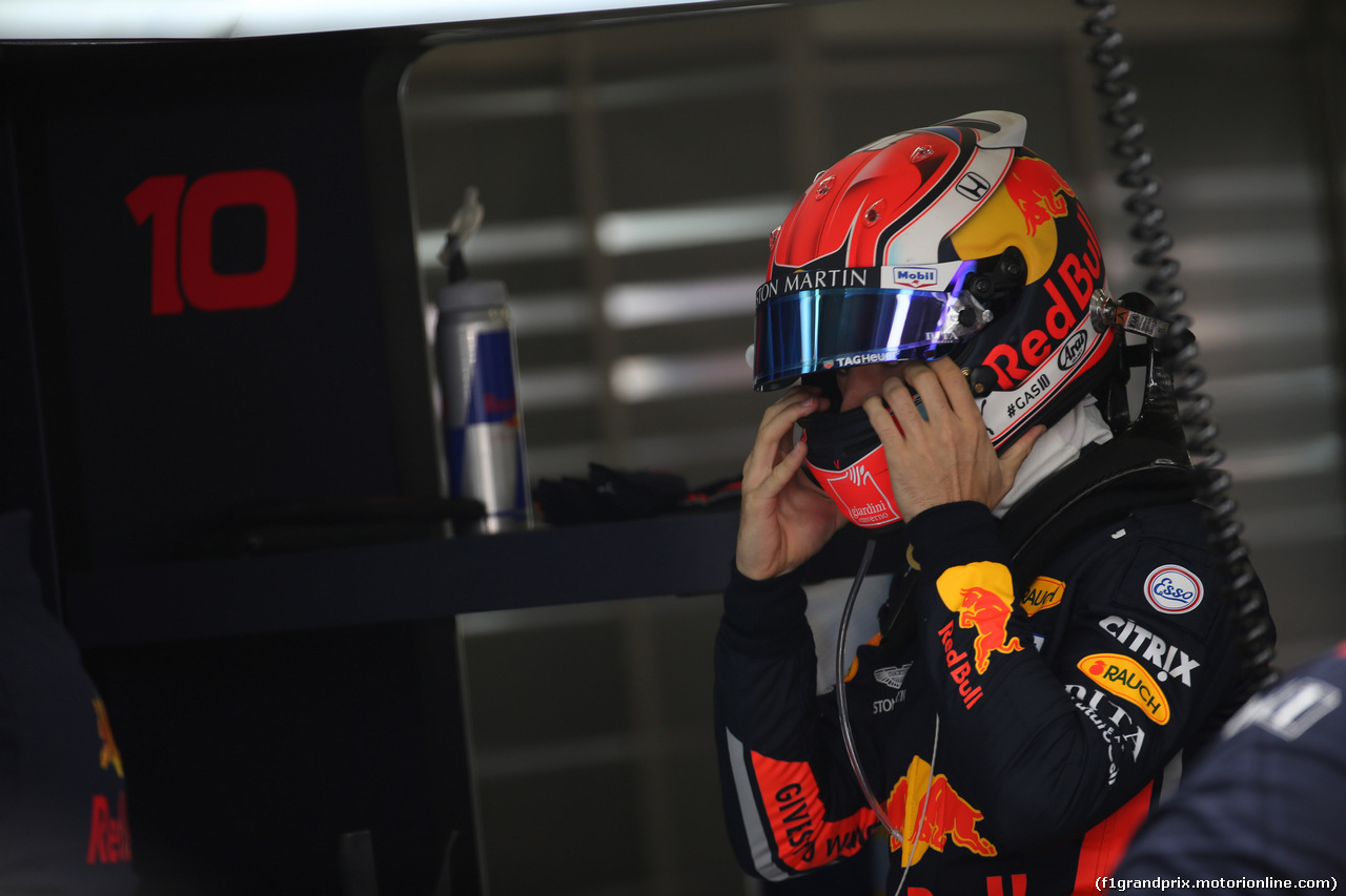 GP CINA, 12.04.2019- Prove Libere 1, Pierre Gasly (FRA) Redbull Racing RB15