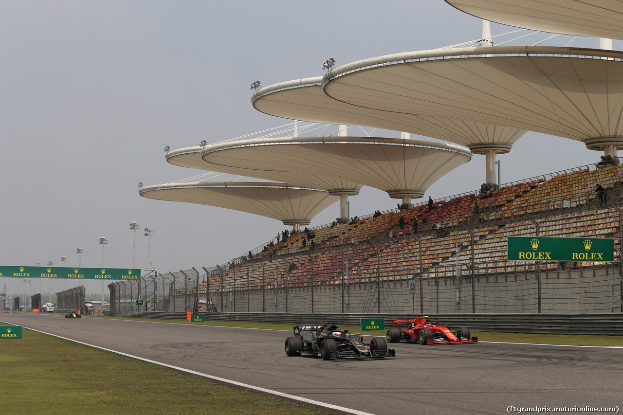 GP CINA, 12.04.2019- Prove Libere 1, Romain Grosjean (FRA) Haas F1 Team VF-19