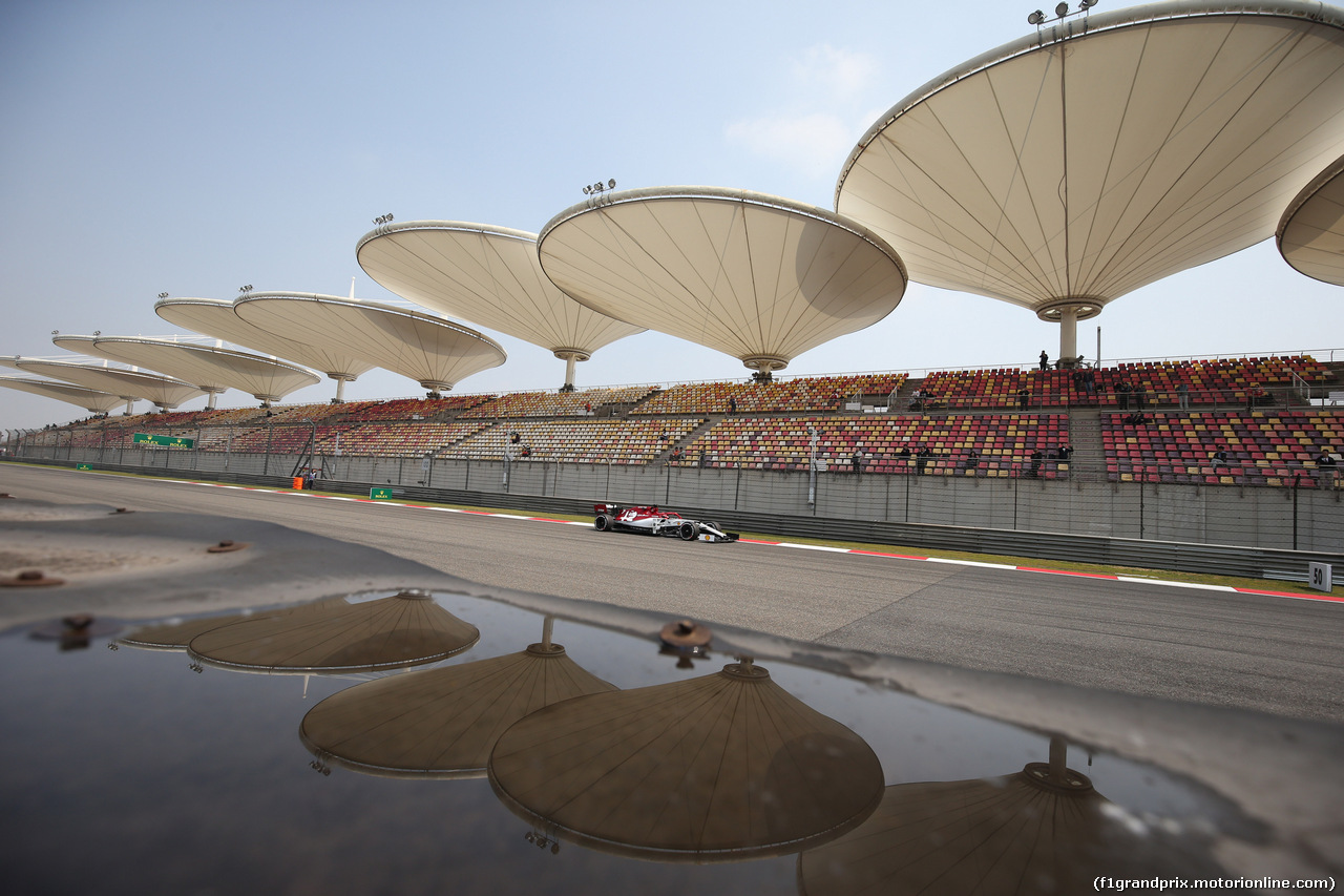 GP CINA, 12.04.2019- Prove Libere 1, Kimi Raikkonen (FIN) Alfa Romeo Racing C38